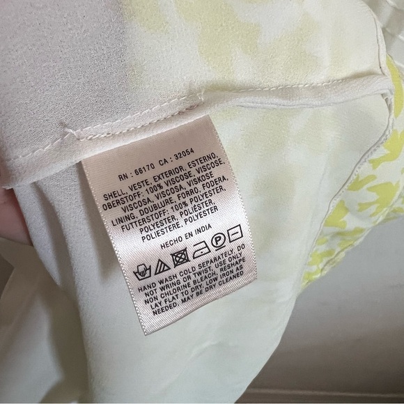 ANTHROPOLOGIE LEIFNOTES Yellow Bird Midi Dress - Picture 8 of 14